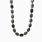 серебряное ожерелье с полудрагоценными камнями 59093589